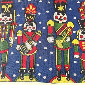 Table Runner Windham Weavers Nutcracker Tapestry 13"x72" Christmas holiday